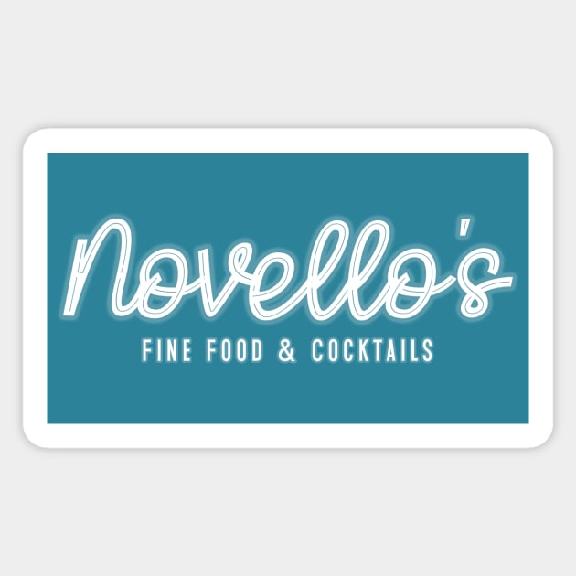 Novello's Sticker by Vandalay Industries